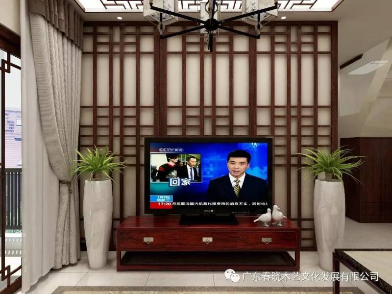 現(xiàn)代居室中的禪風(fēng)意境 ——萬科尚城凈面積88m2復(fù)式紅木家具全屋定制案例賞析(圖4)