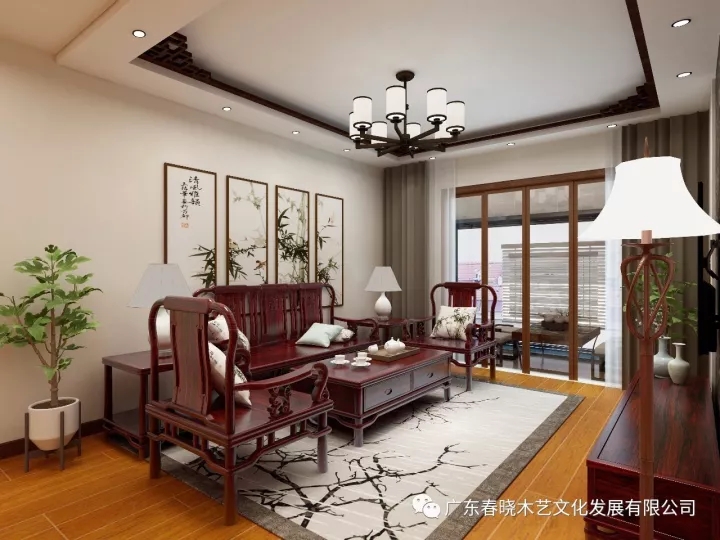 三分鐘教您學會紅木家具布置(圖6)