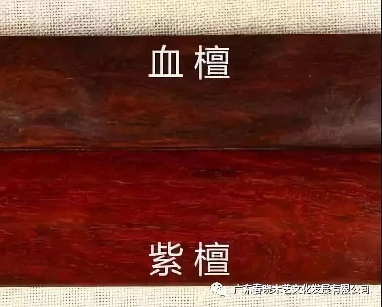 大紅酸枝之后，紅木市場主流當屬血檀與緬花(圖4)