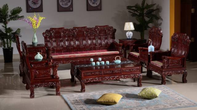 紅木家具市場(chǎng)常見的沙發(fā)款式及特點(diǎn)(圖13)