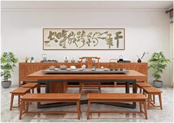 中式紅木家具如何相融現(xiàn)代家居(圖1)